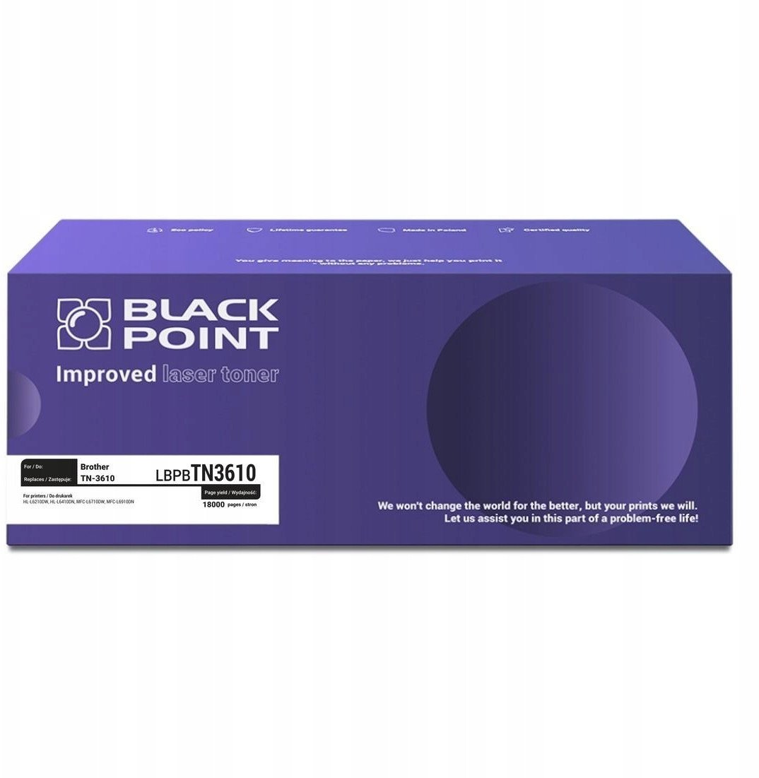 BLACK POINT Toner Black  [LBPBTN3610] Toner